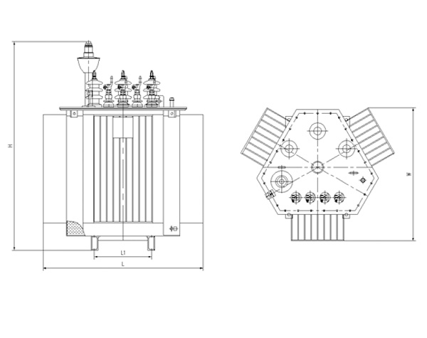 立体卷铁心三相油浸式配电变压器2 立体卷铁心三相油浸式配电变压器2