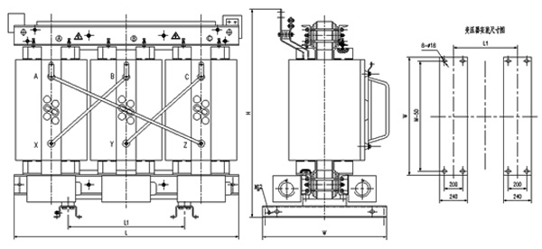 环氧树脂浇注三相干式变压器7 环氧树脂浇注三相干式变压器7